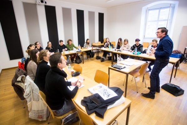 Lehrveranstaltung_Grundlagen des Journalismus © Universität Freiburg - Baschi Bender 