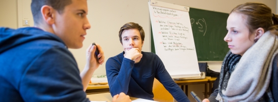 Arbeit in Kleingruppen © Universität Freiburg - Baschi Bender 